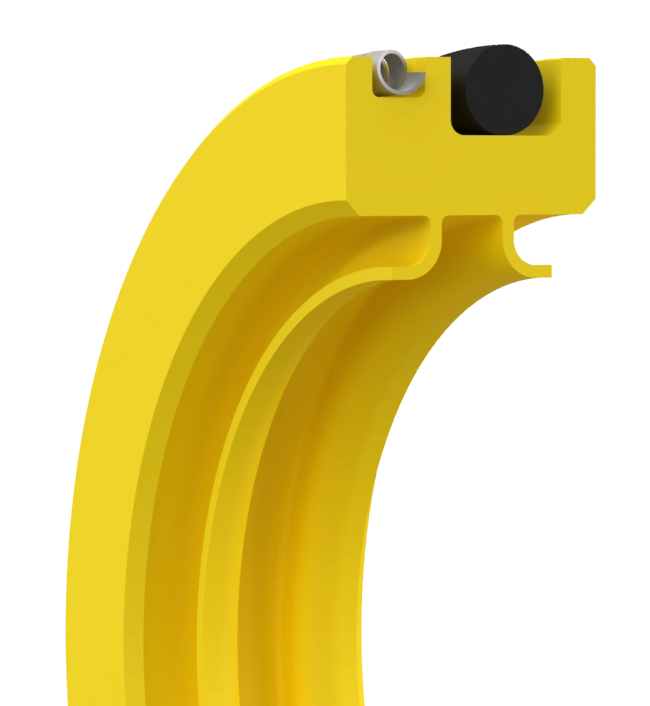 Rotary Lip Seal Cross Section View