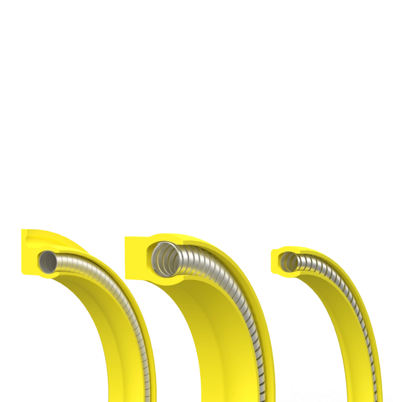 HELICAL SPRING SEALS IN A VARIETY OF ENGINEERED DESIGNS