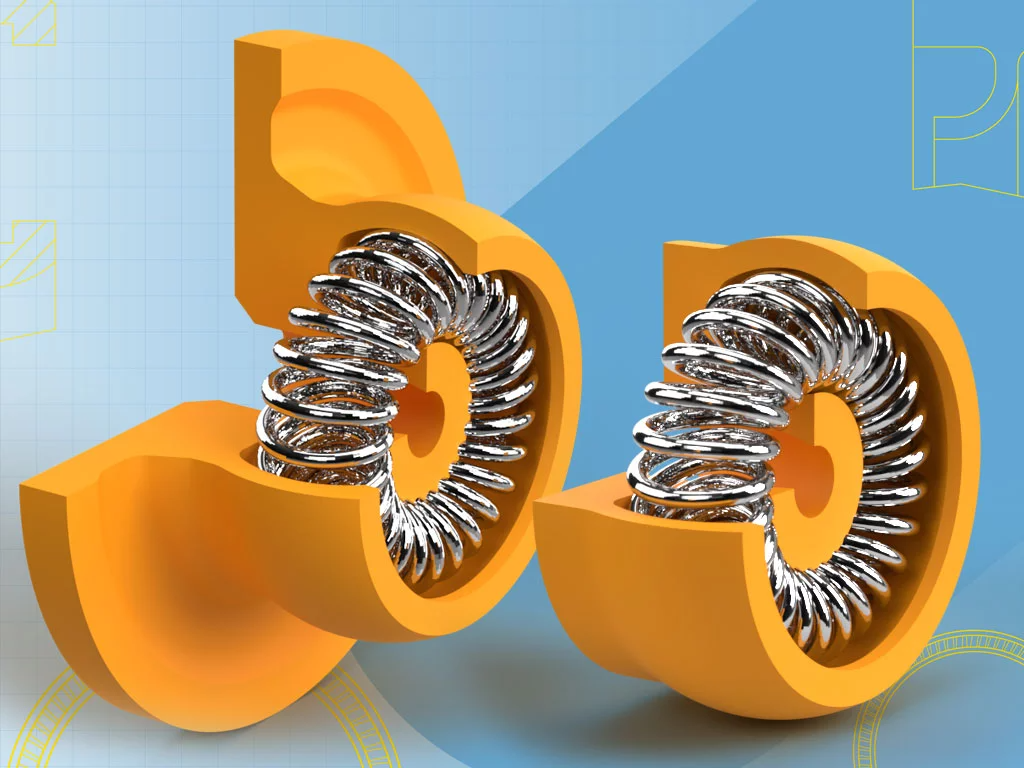 Canted Coil HPLC Seal Canted Coil HPLC Seal