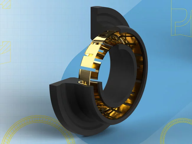 Gold Plated V Spring Seal HPLC SEAL Gold Plated V Spring Seal HPLC SEAL